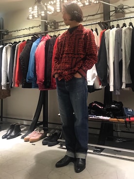 hyshmt01さん（メンズ・171cm）の冬コーディネート