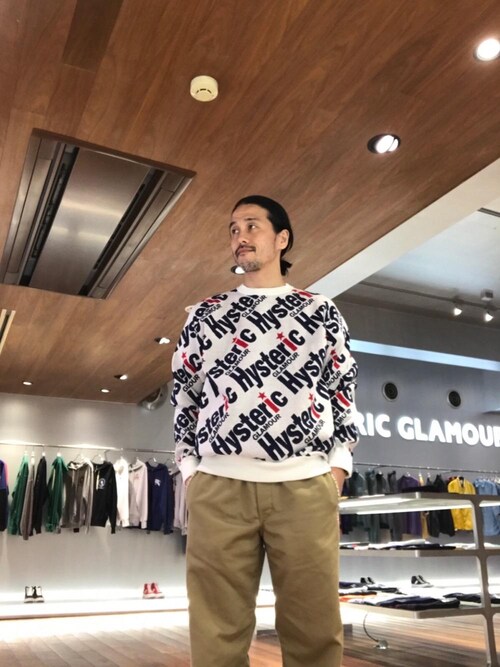Hysteric Glamour阪急ﾒﾝｽﾞ東京店hyshmt01さんのその他パンツを使ったコーディネート Zozotown