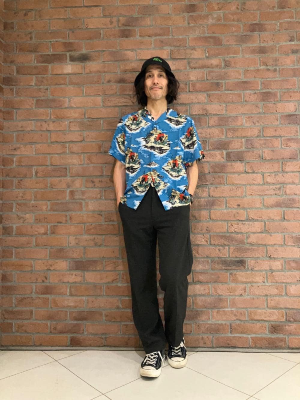 HYSTERIC GLAMOUR SWAMP MAIDEN柄 アロハシャツ L HYSTERIC GLAMOUR（ヒステリックグラマー）の「SWAMP MAIDEN柄