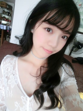 「CHEESEのアイテム」を使った、谢宝宝bubbleさん（レディース・155cm）の秋コーディネート