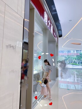 「eight sixty（エイト・シックスティ）のアイテム」を使った、谢宝宝bubbleさん（レディース・155cm）の夏コーディネート