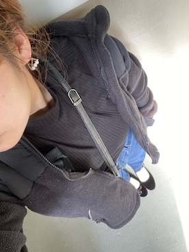 「SVEC（シュベック）のカンフーシューズ kung fu Shoes / ストラップパンプス（バレエシューズ）」を使った、mai.さん（レディース・152cm）の冬コーディネート