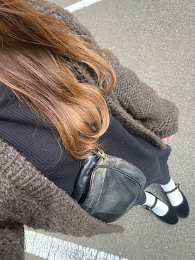 「SVEC（シュベック）のカンフーシューズ kung fu Shoes / ストラップパンプス（バレエシューズ）」を使った、mai.さん（レディース・152cm）の春コーディネート