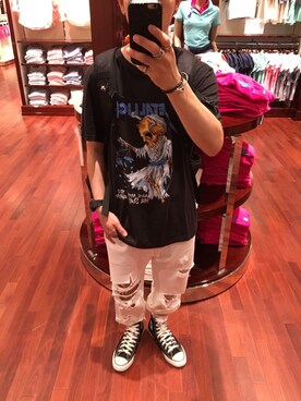 悪党におやすみをいいなさんのコーディネート