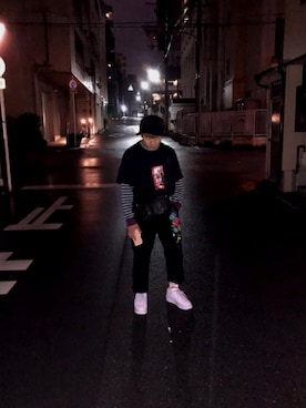 「D.TT.K（ディティーティーケー）のアイテム」を使った、Kenshiroさん（メンズ・162cm）の秋コーディネート