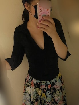 「MORGAN DE TOI（モルガンドゥトワ）のアイテム」を使った、Jolieさん（レディース・160cm）の夏コーディネート