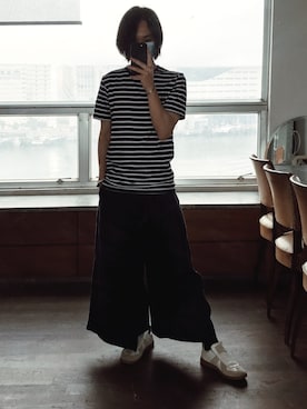 「TOPMAN（トップマン）のアイテム（トップス）」を使った、dz さん（メンズ・167cm）の秋コーディネート