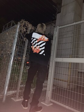 「A BATHING APE（アベイシングエイプ）のアイテム（財布/小物）」を使った、Y   さん（メンズ・176cm）の冬コーディネート
