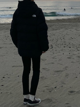 The North Face ザノースフェイス のダウンジャケット コートを使ったレディース人気ファッションコーディネート Wear