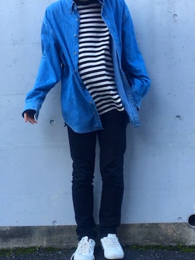 MEN'S MELROSE（メンズメルローズ）の「Lee×MEN'SMELROSE G