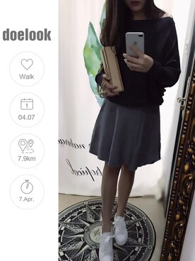 王豆豆さんのコーディネート