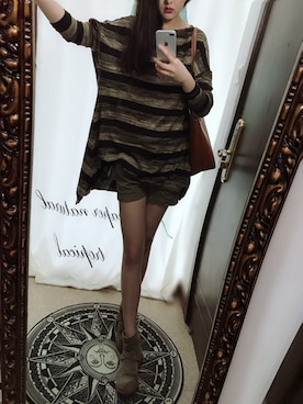 王豆豆さんのコーディネート