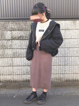 𝖬 𝗂 𝗒 𝗎さん(レディース・157cm)の冬コーディネート