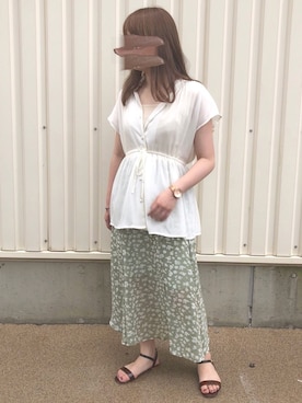 𝖬 𝗂 𝗒 𝗎さん（レディース・157cm）の夏コーディネート