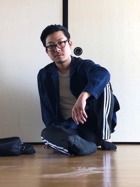 「オールバック」｜なかむらしょうさん（メンズ・169cm・20代）の春コーディネート