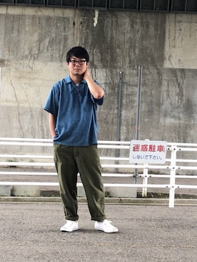 なかむらしょうさん（メンズ・169cm）の夏コーディネート