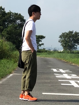 なかむらしょうさん（メンズ・169cm）の夏コーディネート