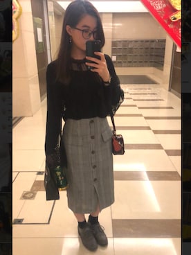 「salad（サラダ）のアイテム」を使った、ベティ🤡さん（レディース・154cm）の冬コーディネート