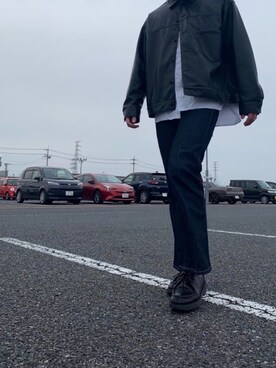 「リーバイス」｜shinさん（メンズ・173cm）の春コーディネート