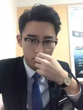 「Selected   （-）のアイテム」を使った、VolksWagenさん（メンズ・183cm）の春コーディネート