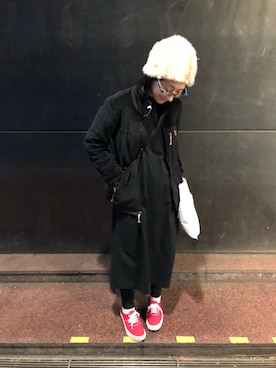 「JOURNAL STANDARD LUXE（ジャーナルスタンダード　ラックス）のアイテム（ワンピース/ドレス）」を使った、rieさん（レディース・158cm）の秋コーディネート