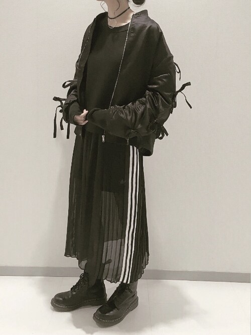 Satoo Adidasのスカートを使ったコーディネート Sciaky