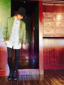 古着 | ロングケミカルウォッシュ
(シャツ/ブラウス)