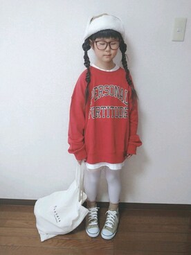 kikkiさん(キッズ・125cm)の冬コーディネート