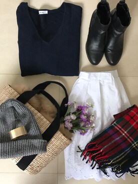 Tさん（レディース・164cm）の冬コーディネート