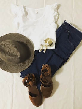 Tさん（レディース・164cm）の夏コーディネート