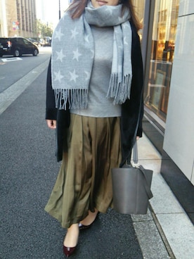 mineさん（レディース・152cm）の冬コーディネート