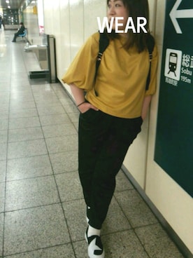 「LUCCICA（ルシカ）のアイテム」を使った、mineさん（レディース・152cm）の春コーディネート