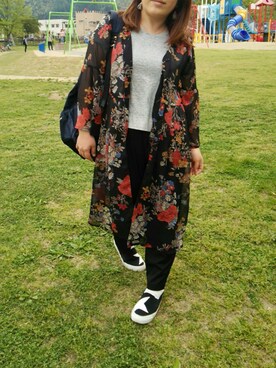 mineさん（レディース・152cm）の春コーディネート