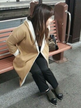 mineさん（レディース・152cm）の秋コーディネート