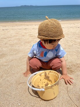 aokomuさん（キッズ・80cm）の夏コーディネート