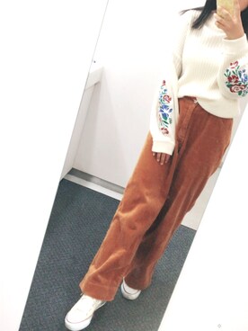 Yu☺︎さん(レディース・154cm)の秋コーディネート