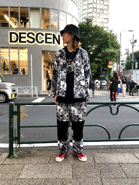 「BOW WOW（バウワウ）のアイテム（ブルゾン）」を使った、サトウ コウタさん（メンズ・178cm）の秋コーディネート