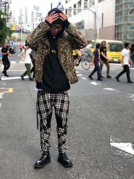 「RtA（アールティーエー）のアイテム」を使った、サトウ コウタさん（メンズ・178cm）の秋コーディネート