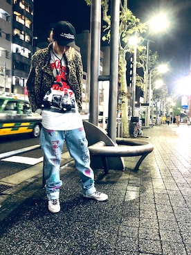 「THE inc.（ザ インク）のアイテム」を使った、サトウ コウタさん（メンズ・178cm）の秋コーディネート