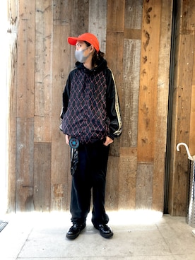 「A-COLD-WALL*（アコールドウォール）のアイテム（帽子）」を使った、サトウ コウタさん（メンズ・179cm）の秋コーディネート