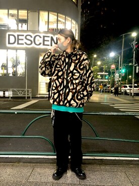 「BOW WOW（バウワウ）のアイテム（ブルゾン）」を使った、サトウ コウタさん（メンズ・179cm）の秋コーディネート