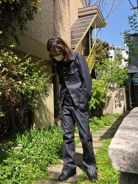 「APOCRYPHA.（アポクリファ）のアイテム（ジャケット/アウター）」を使った、サトウ コウタさん（メンズ・179cm）の春コーディネート