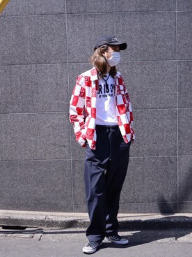 「johnson motors」｜サトウ コウタさん（メンズ・179cm）の春コーディネート