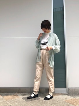 Yamashitaさん(レディース・160cm)の春コーディネート