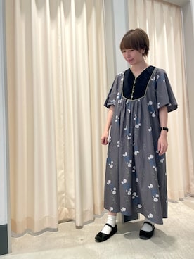 「オリジナル」｜「アイテム（ワンピース/ドレス）」を使った、Yamashitaさん（レディース・160cm）の春コーディネート