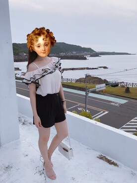 「ALDO（アルド）のアイテム（サンダル）」を使った、Jamie  さん（レディース・160cm）の秋コーディネート