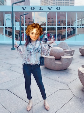 「ALDO（アルド）のアイテム（ローファー）」を使った、Jamie  さん（レディース・160cm）の秋コーディネート