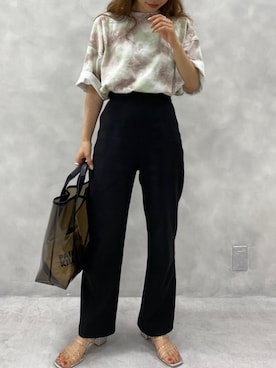 「EGOIST（エゴイスト）のアイテム」を使った、yuki_everyさん（レディース・152cm）の春コーディネート