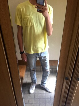 せんべいさん（メンズ・180cm）の夏コーディネート