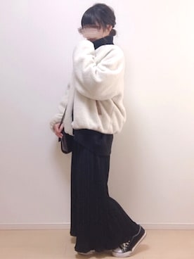 a o i *さん（レディース・151cm）の冬コーディネート